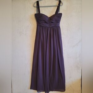 Bill Levkoff Elegant Purple Evening Dress Size 12